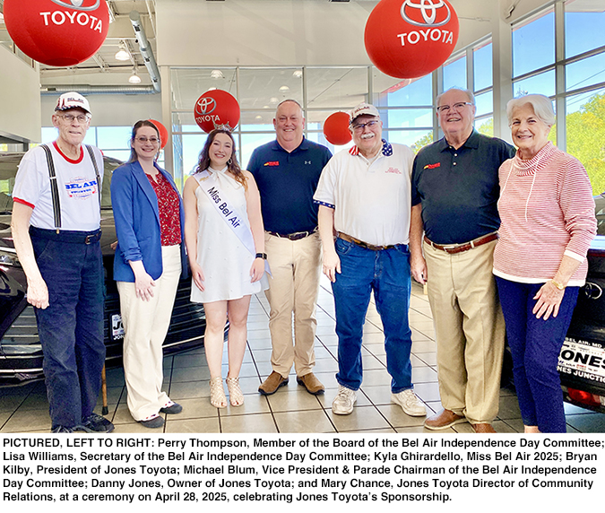 Jones Junction Premier Sponsor of July 4 in Bel Air